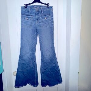 Size 12 American Eagle festival flares